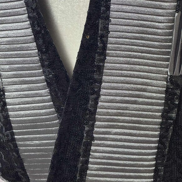 Y2K BKE Boutique Open Vest Ruffles Lace Women Size L - Picture 2 of 13